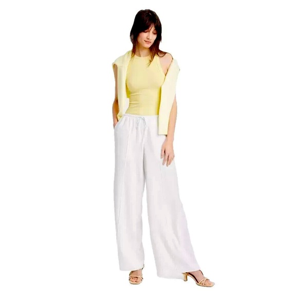 a new day Pants - NWOT a new day White Wide-Leg Pants